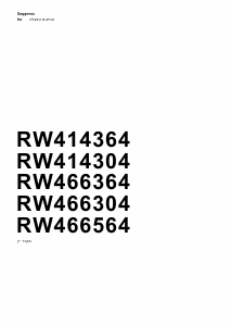 מדריך Gaggenau RW414304 ארון יין