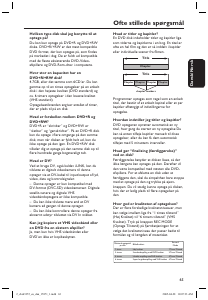 Brugsanvisning Philips DVDR3365 DVD afspiller
