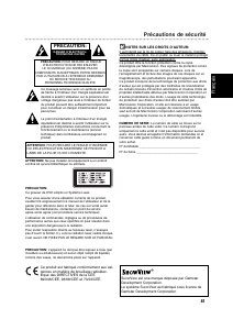 Mode d’emploi Philips DVDR630VR Lecteur DVD