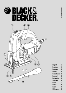 Bedienungsanleitung Black and Decker KS999EK Stichsäge