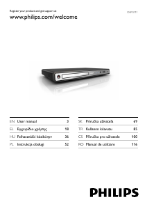 Használati útmutató Philips DVP3111 DVD-lejátszó