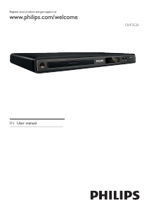Bedienungsanleitung Philips DVP3520 DVD-player