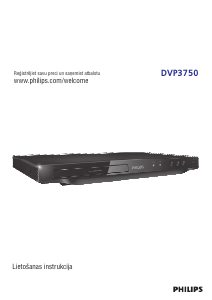 Rokasgrāmata Philips DVP3750 DVD atskaņotājs