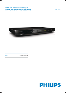 Manual Philips DVP3880 DVD Player