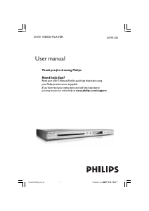 Manual Philips DVP5100 DVD Player