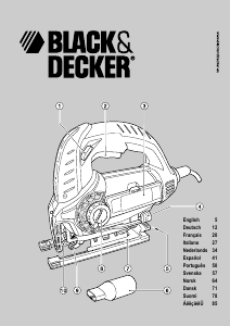 Εγχειρίδιο Black and Decker KS850S Σέγα