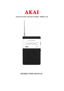 Manual Akai PR004A-310 Radio