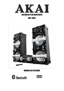 Manual Akai AHT-38A5 Stereo set