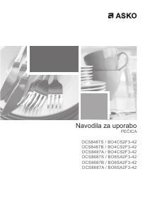 Priročnik Asko OCS8487A Pečica