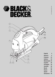 Bedienungsanleitung Black and Decker KS710LK Stichsäge