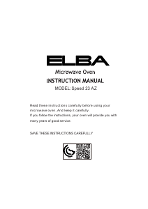 Handleiding Elba Speed 23 AZ Magnetron