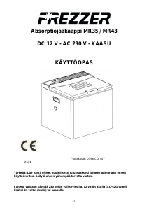 Käyttöohje Frezzer MR35 Kylmälaukku