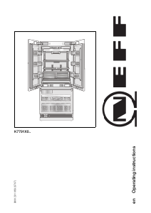 Manual Neff K7791X0 Fridge-Freezer