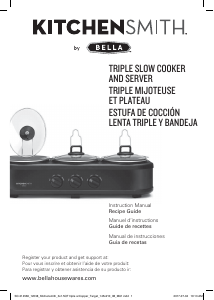 Mode d’emploi Kitchensmith 12038 Mijoteuse