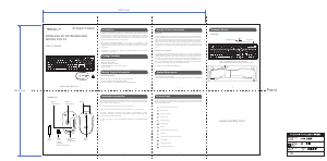Handleiding Macally RFSSKEYCOMBO Toetsenbord