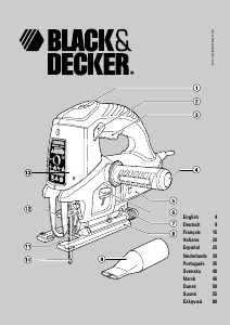 Manual de uso Black and Decker KS1000E Sierra de calar