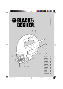 Handleiding Black and Decker CD301 Decoupeerzaag