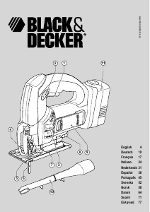 Εγχειρίδιο Black and Decker BD1800JS Σέγα