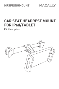 Manual Macally HRSPRINGMOUNT Phone Mount