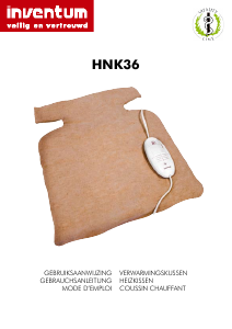 Handleiding Inventum HNK36 Warmtekussen