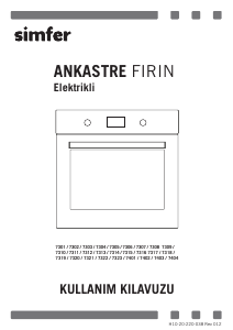 Kullanım kılavuzu Simfer 7314 Fırın
