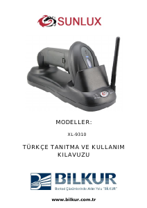 Kullanım kılavuzu Sunlux XL-9310 Barkod okuyucu