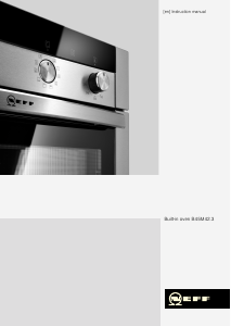 Handleiding Neff B45M42N3 Oven