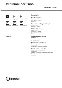 Manuale Indesit KN3E11(W)/I Cucina