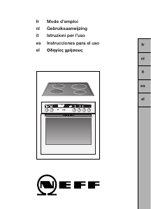 Mode d’emploi Neff E1541W2 Cuisinière