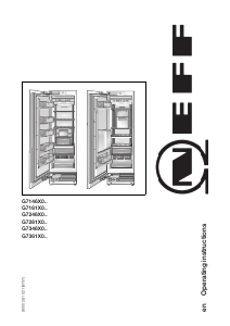 Handleiding Neff G7246X0 Koelkast