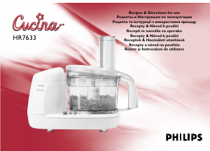 Руководство Philips HR7633 Cucina Кухонный комбайн