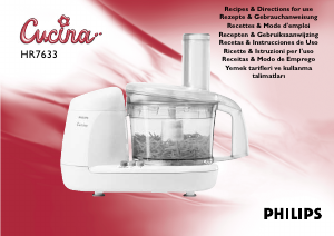 Handleiding Philips HR7633 Cucina Keukenmachine