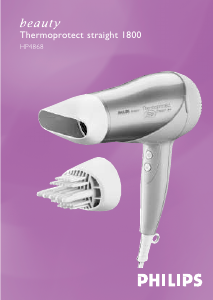 Manual Philips HP4868 Uscător de păr