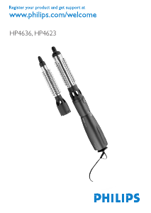 Посібник Philips HP4636 Прилад для укладання волосся