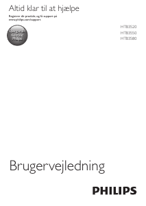 Brugsanvisning Philips HTB3580G Hjemmebiosystem