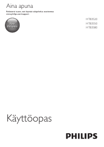 Käyttöohje Philips HTB3580G Kotiteatterijärjestelmä
