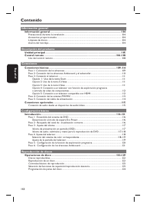 Manual de uso Philips HTS6510 Sistema de home cinema
