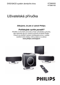 Manuál Philips HTS8010S Domácí kino