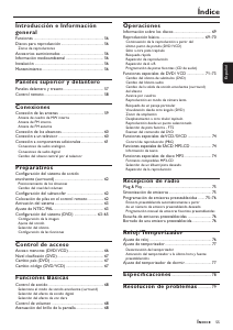 Manual de uso Philips LX8200SA Sistema de home cinema