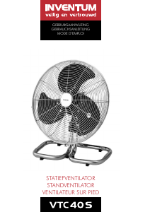 Bedienungsanleitung Inventum VTC40S Ventilator