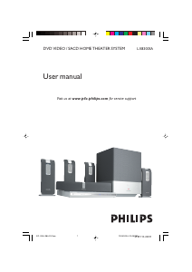 Руководство Philips LX8300SA Домашний кинотеатр