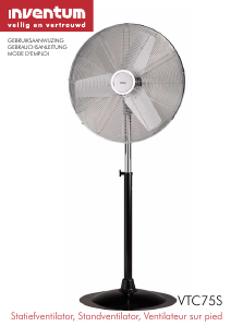 Bedienungsanleitung Inventum VTC75S Ventilator