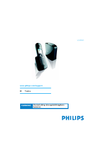 Bruksanvisning Philips VOIP8411B IP-telefon