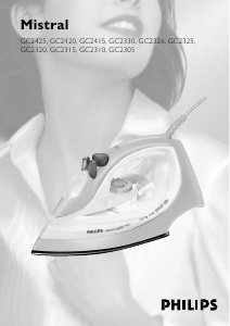 Bedienungsanleitung Philips GC2310 Bügeleisen