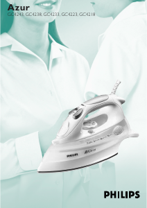 Mode d’emploi Philips GC4233 Azur Fer à repasser