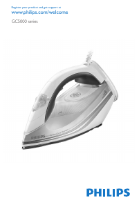 Bedienungsanleitung Philips GC5057 Bügeleisen