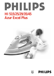 Bedienungsanleitung Philips HI515 Azur Excel Plus Bügeleisen