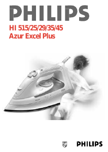 Brugsanvisning Philips HI515 Azur Excel Plus Strygejern