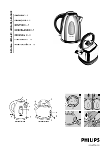 Handleiding Philips HD4602 Waterkoker