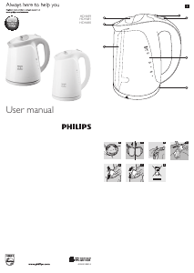 Návod Philips HD4608 Kanvica